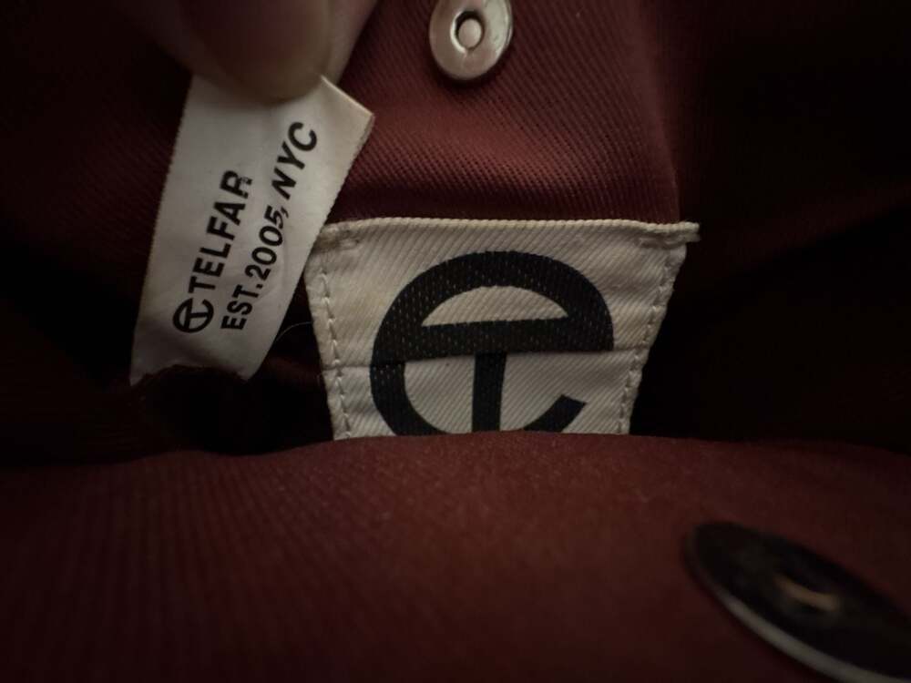 Telfar Small Shopping Bag  in Oxblood - Picture 4 of 4